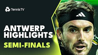 Tsitsipas and Fils THRILLER; Bublik Battles Marterer | Antwerp 2023 Semi-Final Highlights Net Worth