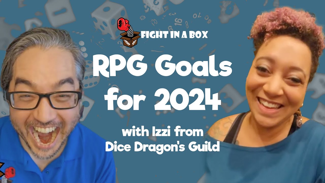 RPG Goals for 2024 | Seppy's Wednesday Livestreams | Izzi from Dice Dragon's Guild | TTRPG