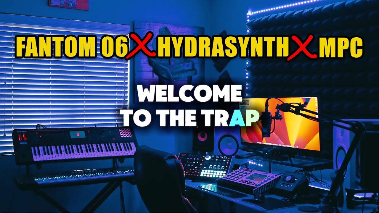 Making A Trap Beat With The Hydrasynth And MPC