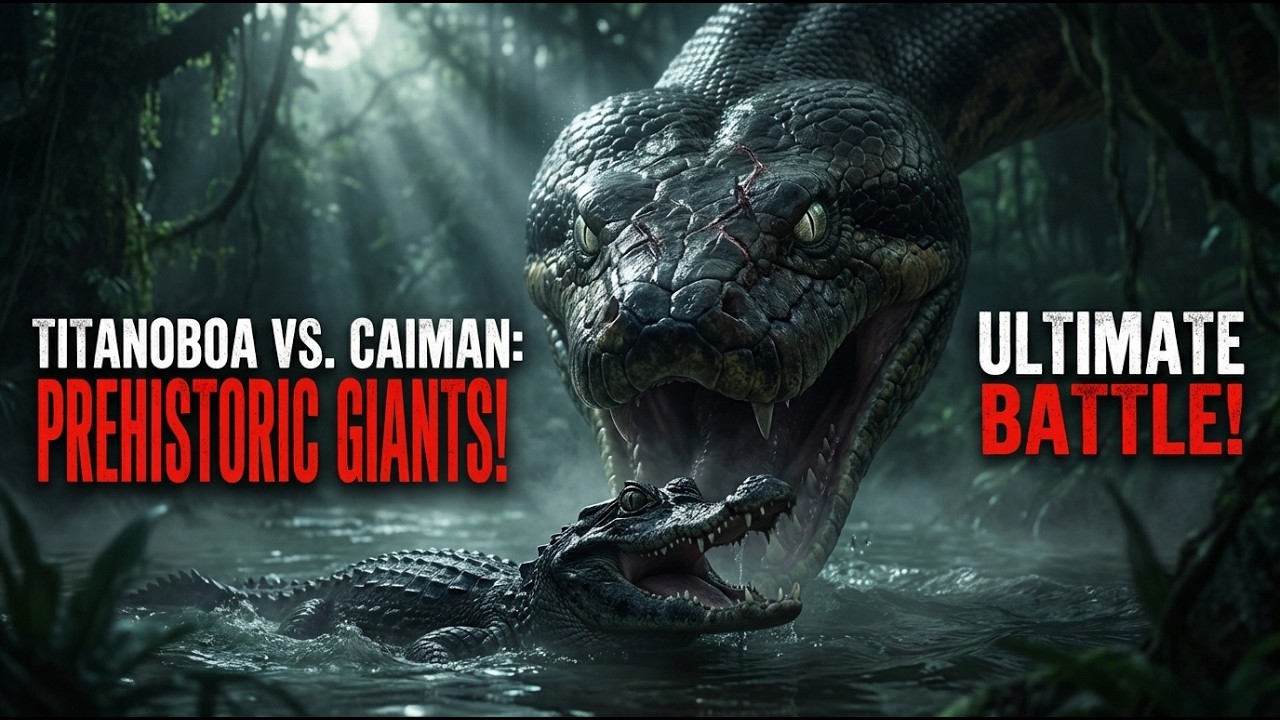¿Y Si la TITANOBOA Nunca se Extinguió? La Serpiente que Haría Huir a Todas las Demás