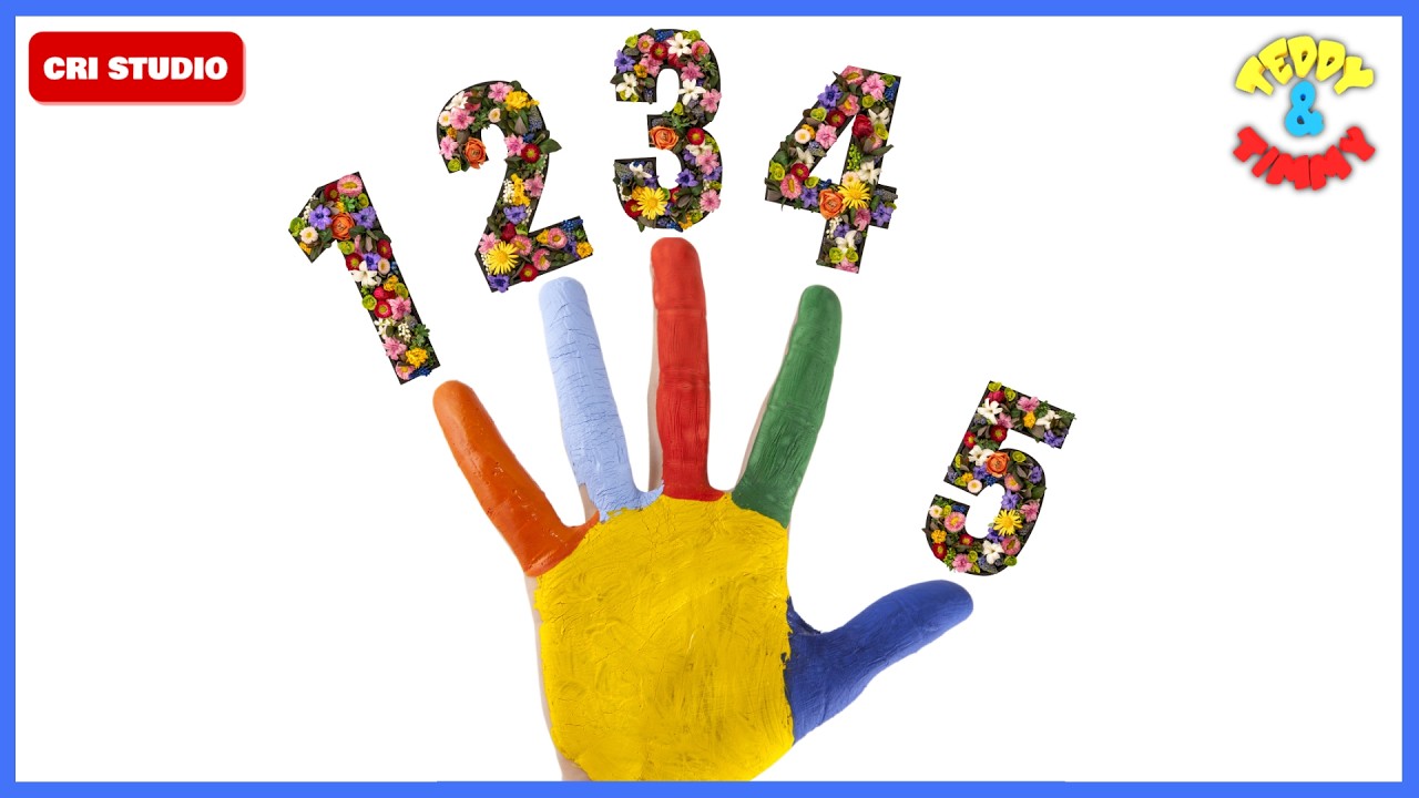 Finger Family | 123 Numbers for Kids | 12345 Numbers Song | 1234 Number Names | Learn to Count
