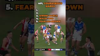 AFL COURAGEOUS MARKS #AFL #afl #aflmarks #aflhiglights #aflmoments
