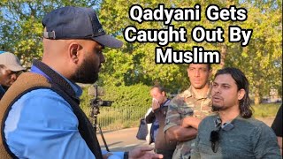 P1 Qadyani Gets Caught Out By Muslim! Mohammed Al-Yamani and Visitor Speakers Corner Sam Dawah