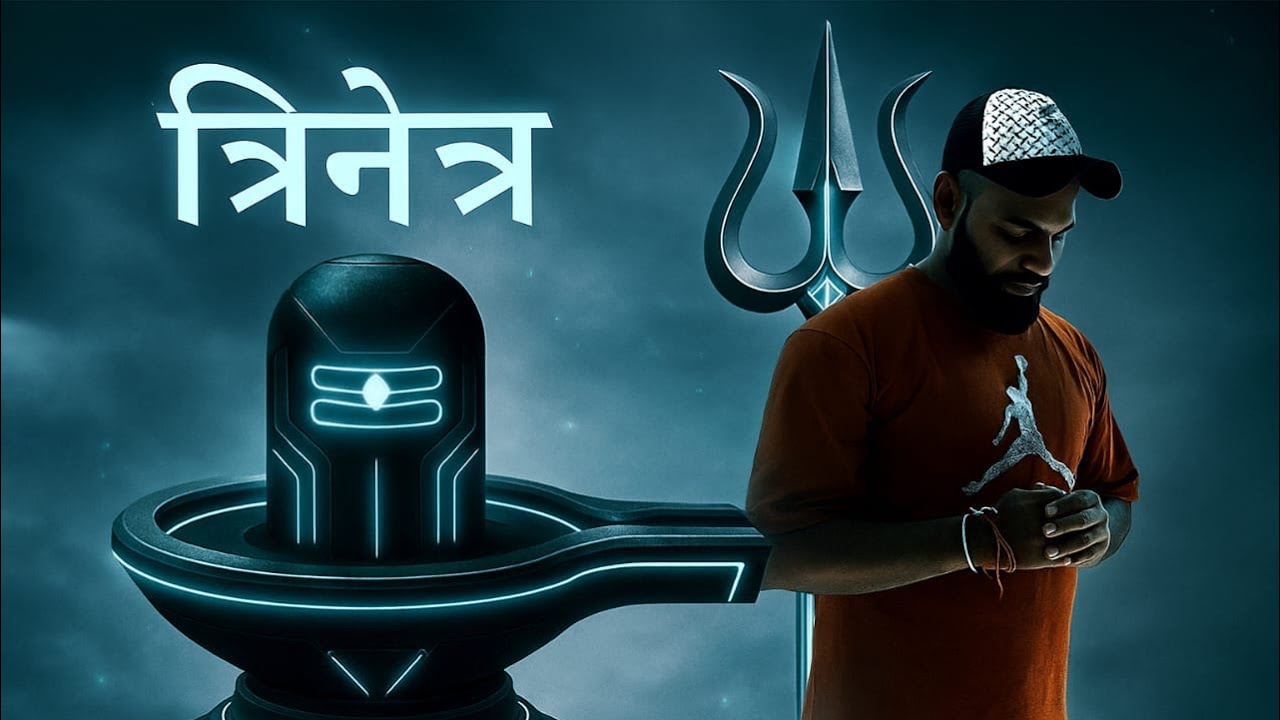 त्रिनेत्र (shiv) 🕉️Spiritual Rap Song | Shavin C Ruv | Latest 2025 | 4K Video