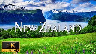 FLYING OVER NEW ZEALAND (4K UHD) - Calming Music With Stunning Beautiful Nature Video For Reading screenshot 3