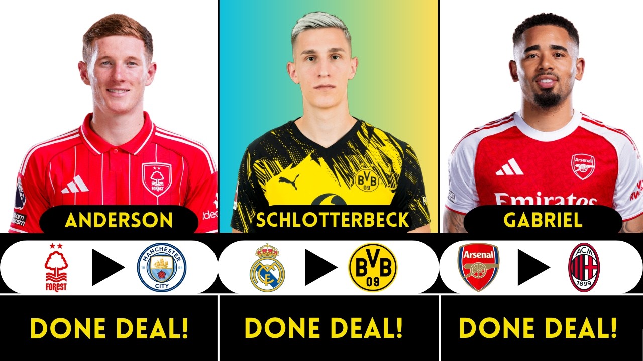 Recent Transfers Latest Transfer News 2026 | New Transfers & Rumors Today 🚨🔥ft.Anderson ...