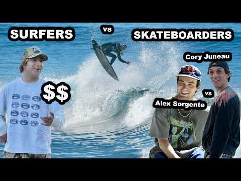 WHY SKATEBOARDING is COOLER than SURFING!