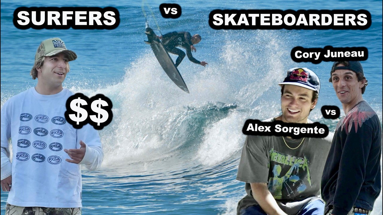 HOW SKATEBOARDERS make more MONEY than SURFERS!