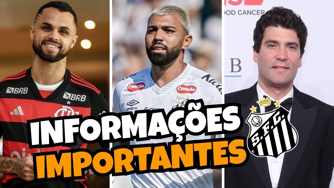 MICHAEL MAIS PERTO | GABIGOL FORA CONTRA O GUARANI | SAF NO SANTOS: R$ 2 BILHÕES É POUCO?