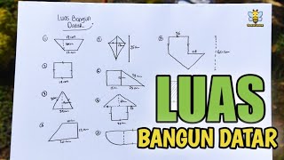 MENGHITUNG LUAS GABUNGAN BANGUN DATAR‼️ MENGHITUNG LUAS GABUNGAN BANGUN DATAR‼️