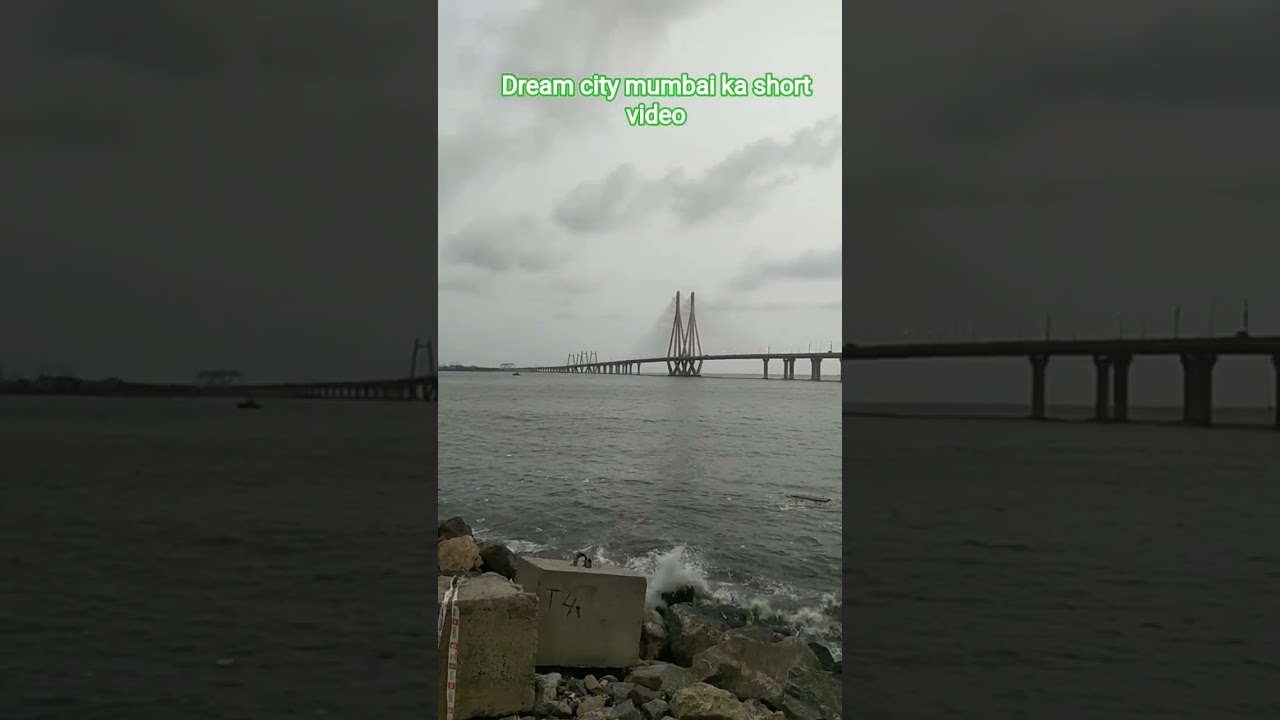 Mumbai travel moment short video. Mumbai bridge ka video