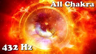 The Lost Chord (432 Hz) ALL CHAKRAS Simultaneously (30 minute Meditation/Balancing/Tuning)