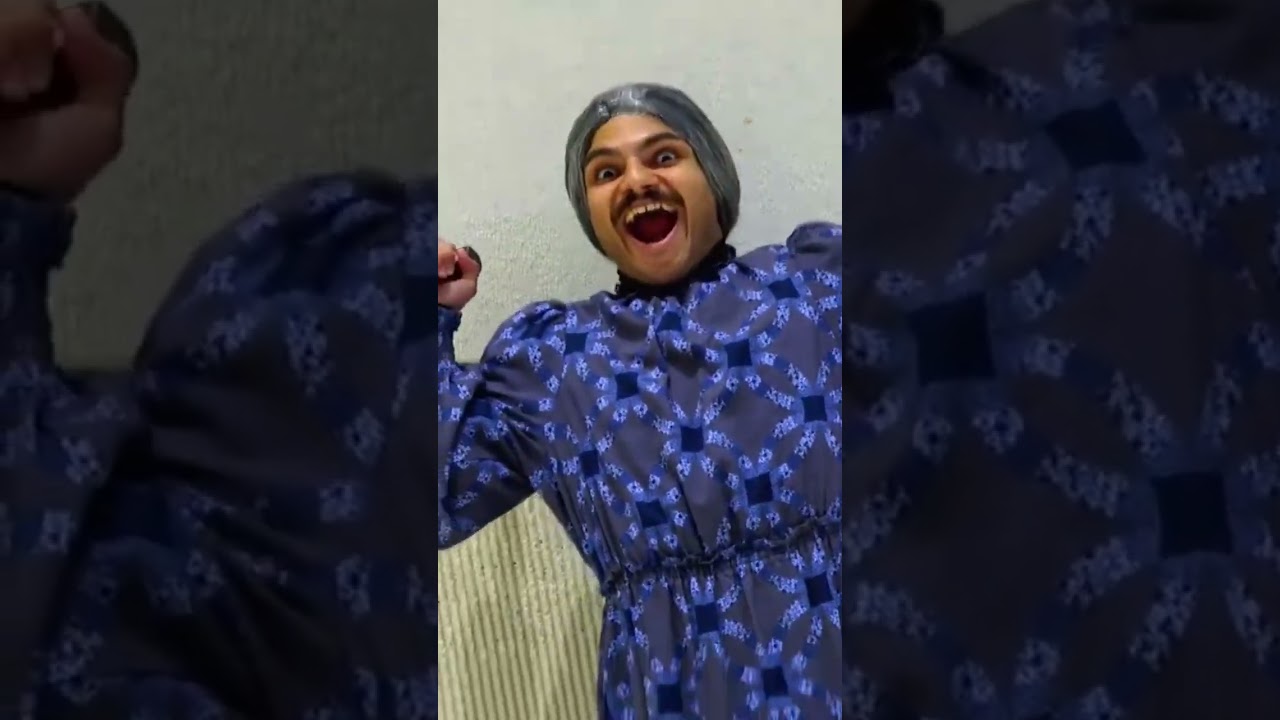 Norman Bates dressed up as his mother!! 