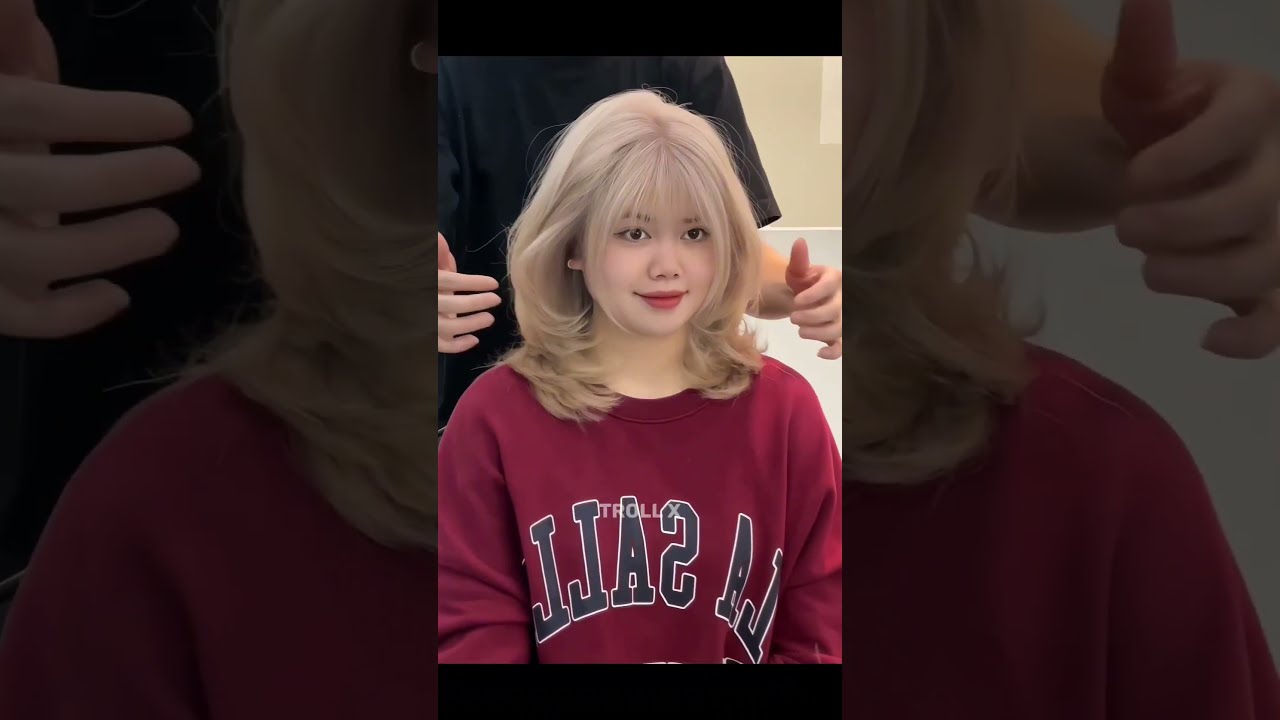 Power Of Hair Color Crazy Transformation Haircut Shorts Trollface