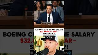 A senator exposes Boeing’s CEO's salary. #shorts