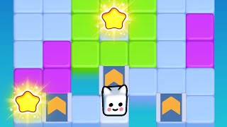 Cubo Colour Gameplay | Swipe, Roll & Collect Colors screenshot 1