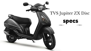 TVS Jupiter ZX Disc  || Specifications