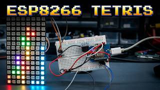 retro Game PONG + TETRIS D1 Mini ESP8266 | You Can Actually Build & Play