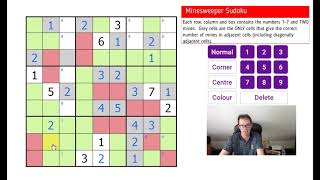 "Incredible" Korean Minesweeper Sudoku screenshot 2