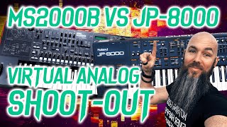 Roland JP-8000 vs Korg MS2000: A COMPARISON (Scum Night)