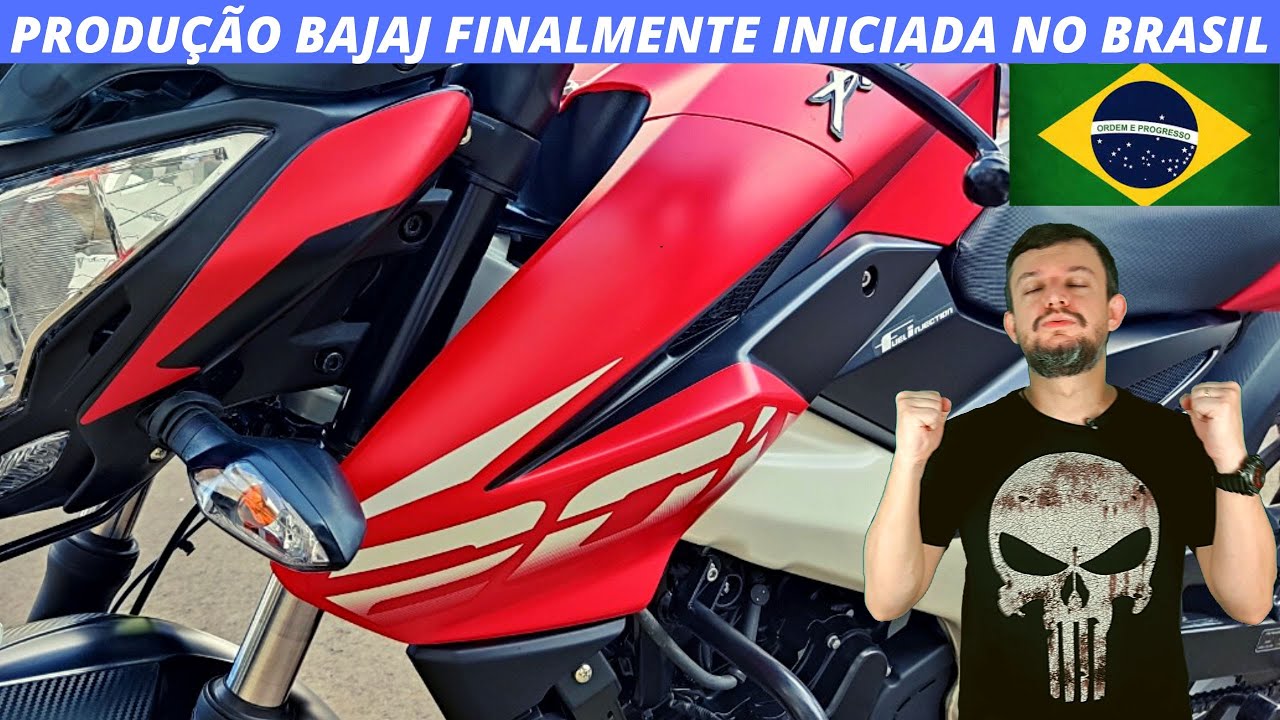 FINALMENTE BAJAJ inicia sua produção de MOTOS em MANAUS, detalhes agora