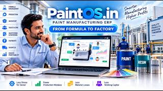 PaintOS ERP | Paint Manufacturing Software | Formulation, Costing & Inventory screenshot 5