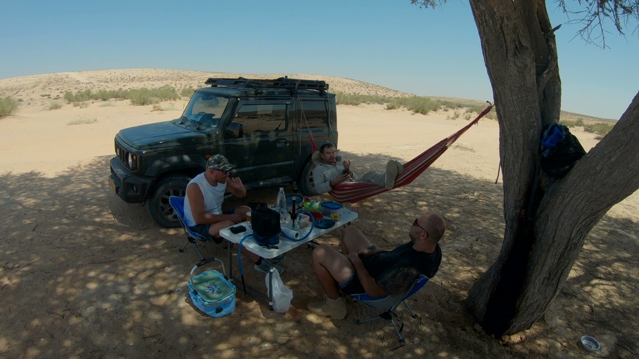 חולות עגור ורחובות בנגב   4K 2