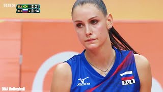 กอนชาโรว่า vs บราซิล โอลิมปิก 2016 Nataliya Goncharova vs brazil volleyball olympics