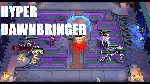 TFT Reckoning Hyper Roll - Dawnbringer Setup Gameplay 2 (Hyper) [Top 20]