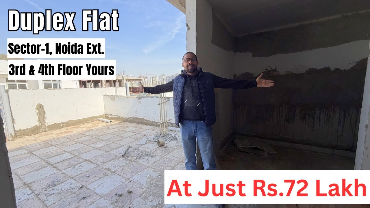 3Bhk Duplex Flat || 2040 sq.ft. || Near Gaur Merlburry Mansions 