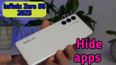 How To Hide App In Infinix Zero 5G 2023, Infinix Zero 5G 2023 Main Apps Hide Setting Kaise Karen,
