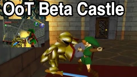 THE LEGEND OF ZELDA 64-Beta Castle