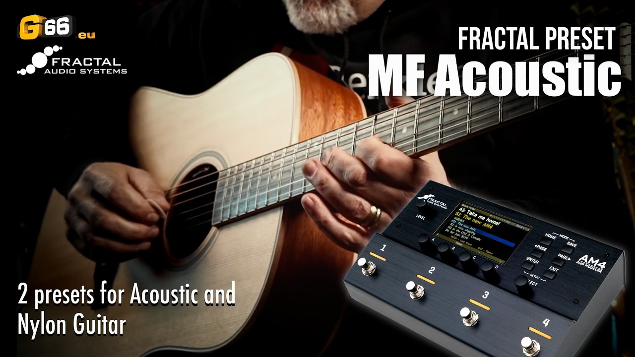 Custom Preset from Marco Fanton - For Acoustic and Nylon Guitar