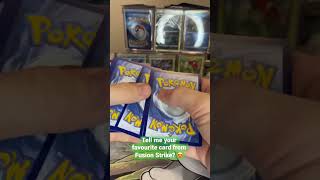 Pokémon opening FUSION STRIKE!  💪🏼🥳💕! #pokemon #shorts 263