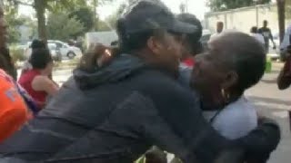 Bucs quarterback Jameis Winston spends time with families at Irma relief food giveaway