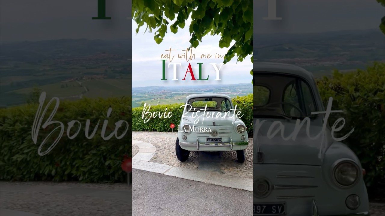 Bovio Ristorante | La Morra Italy | 