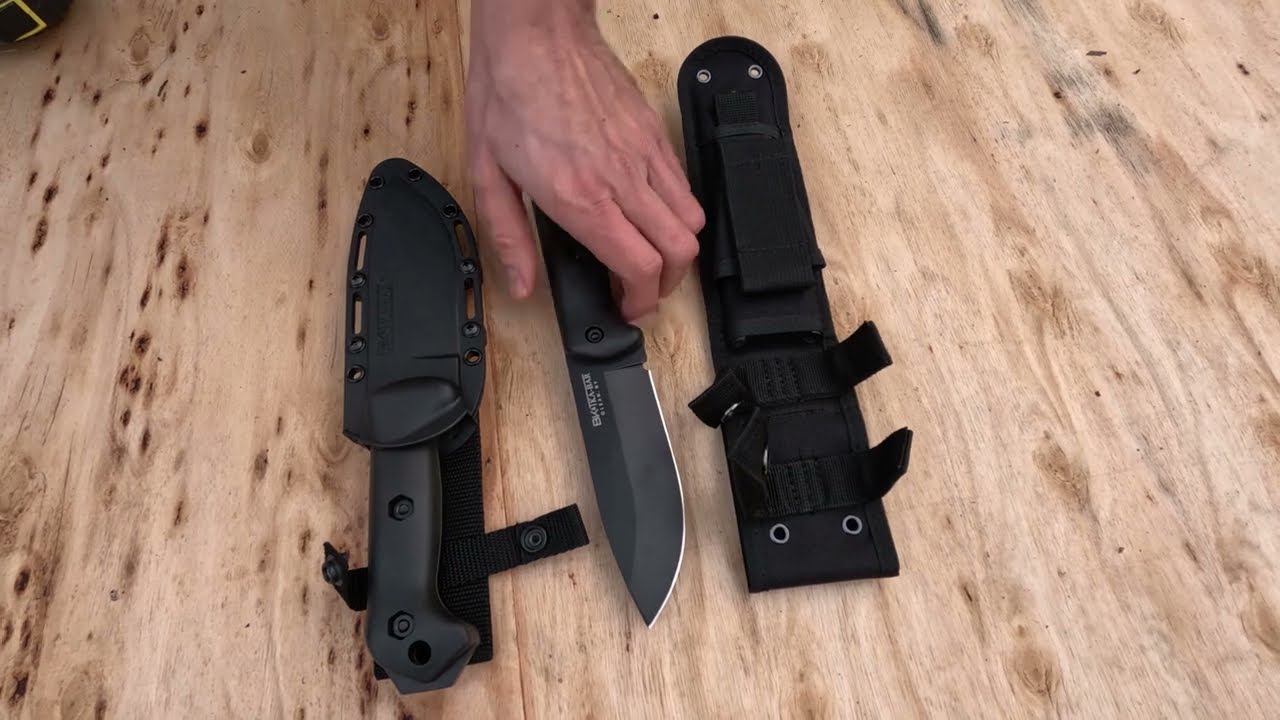 Becker Ka-Bar Knives BK2 and BK22 - YouTube