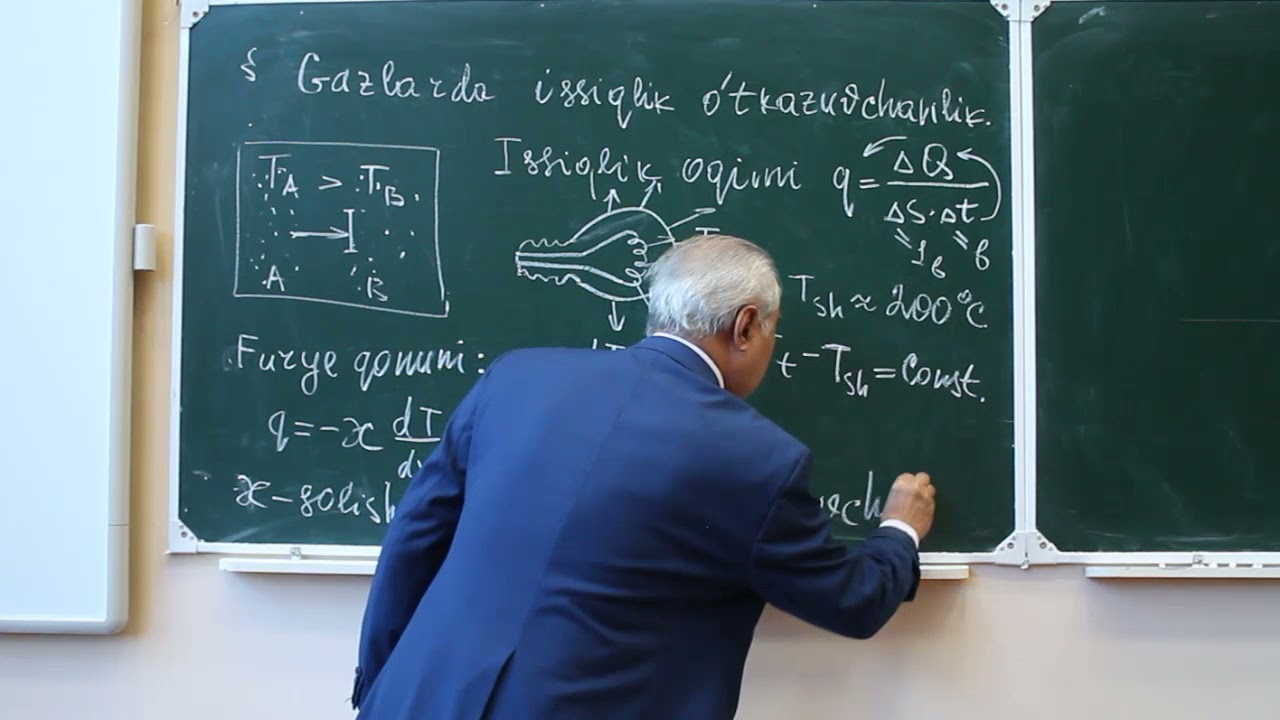 K.Tursunmetov - Gazlarda issiqlik o'tkazuvchanlik