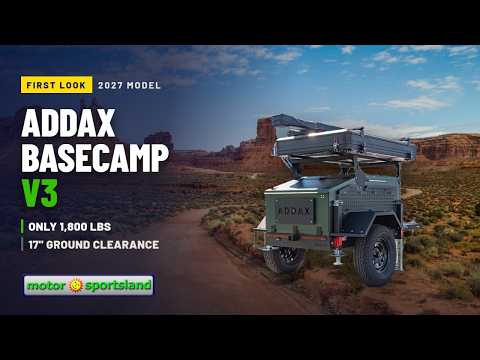 Built for Your Jeep: The Addax Basecamp V3 Overland Trailer Full Walkaround