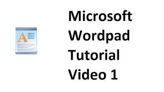 Information MSWORDPAD TUTORAL 1 #mswordpad #msword #wordtutorial Update