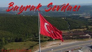30 Ağustos Zafer Bayramı Kutlu Olsun... Samsun'un Kavak İlçesinde Bulunan Türk Bayrağı Drone Çekimi
