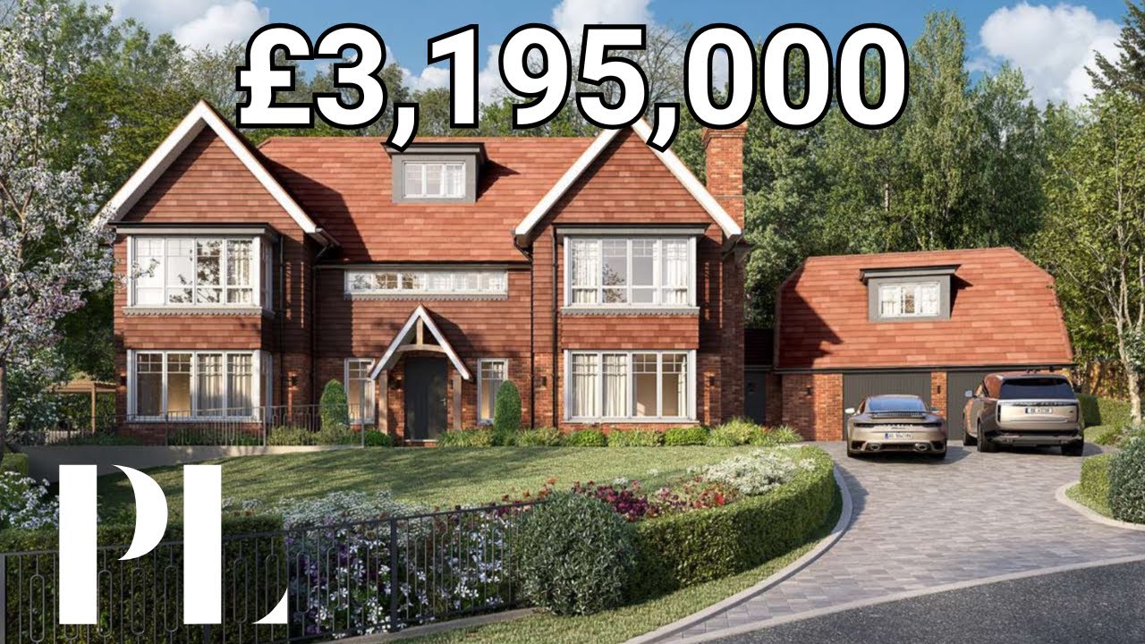 Внутри дома с шестью спальнями в Бакингемшире, выставленного на продажу за 3 195 000 фунтов стерл...