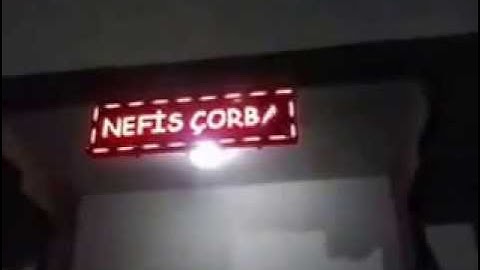 Kayan Yazı Uygulaması P10 Led Panel 4