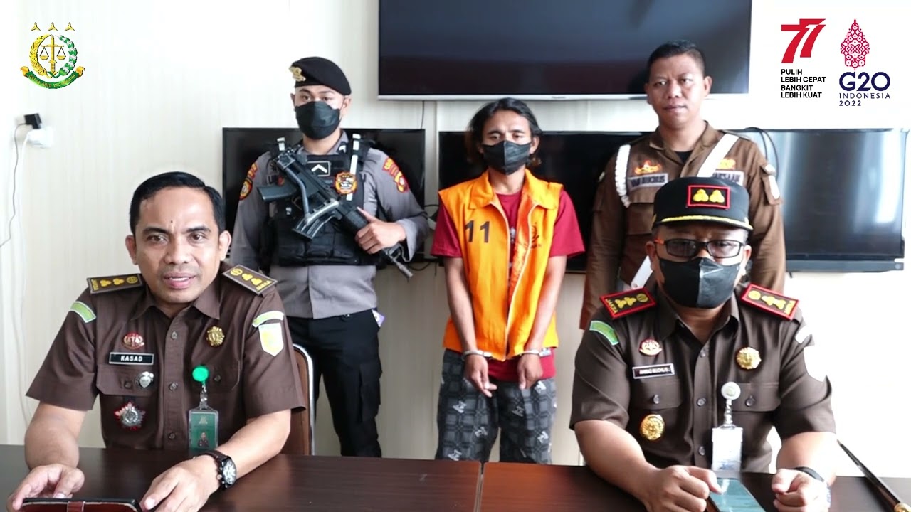 BURON EMPAT TAHUN, TERPIDANA UL ALIAS USMAN DI BEKUK TIM TABUR KEJATI GORONTALO DI BANGGAI SULTENG