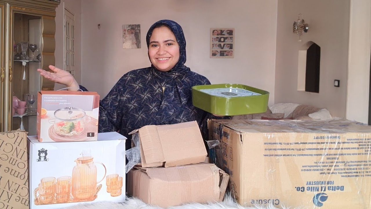 قررت اجدد بيتي و ابقي عروسه من تاني❤️ مشتريات رمضان خربت بيت جوزي🥲 ندي مبروك و محمود 