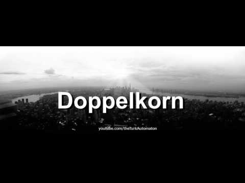 Doppelkorn In English