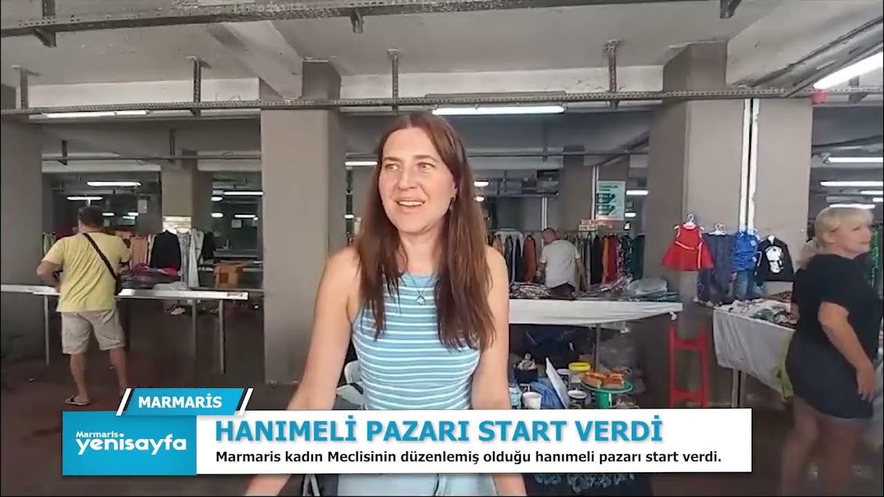 HANIMELİ PAZARI START VERDİ