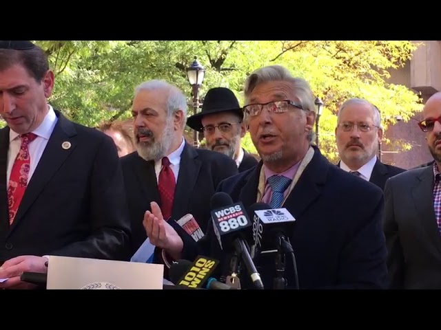 Press Conference Against Anti-Semitism & Bigotry