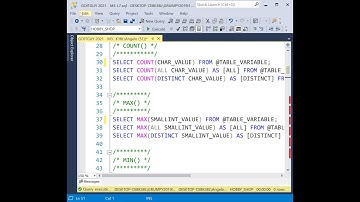 BEGINNING TSQL   MODULE 3 DML , SAMPLE VIDEO