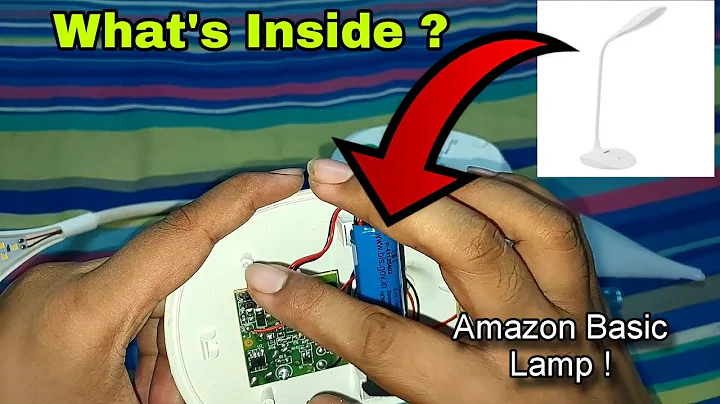 What's inside ? Amazon Basic Lamp | Teardown | Disassemble | 2023